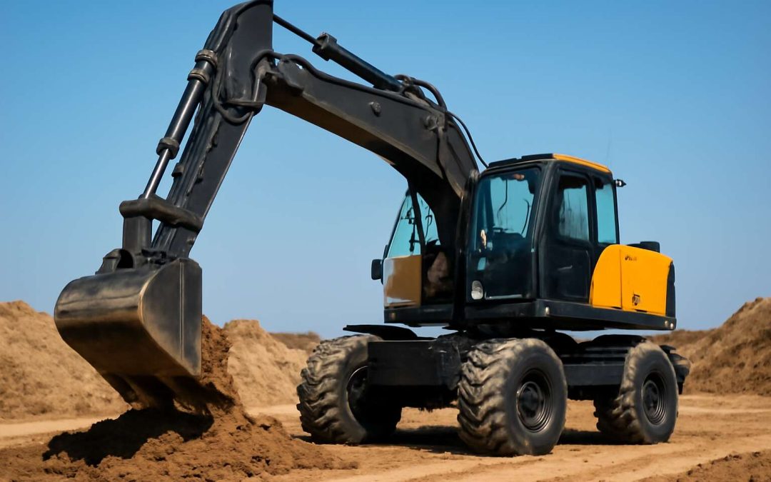 Innovative Solutions with an Excavator Without Tracks for Tough Terrain Navigation