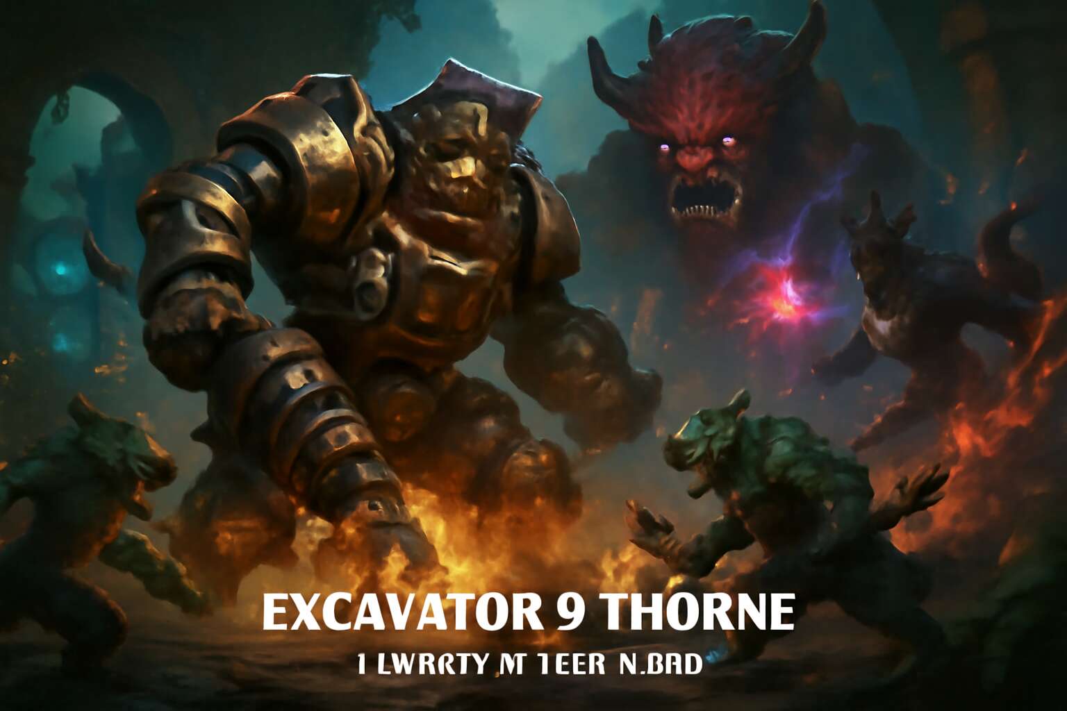 excavator 9 throne and liberty guild raid