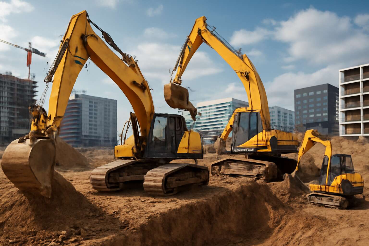excavator types