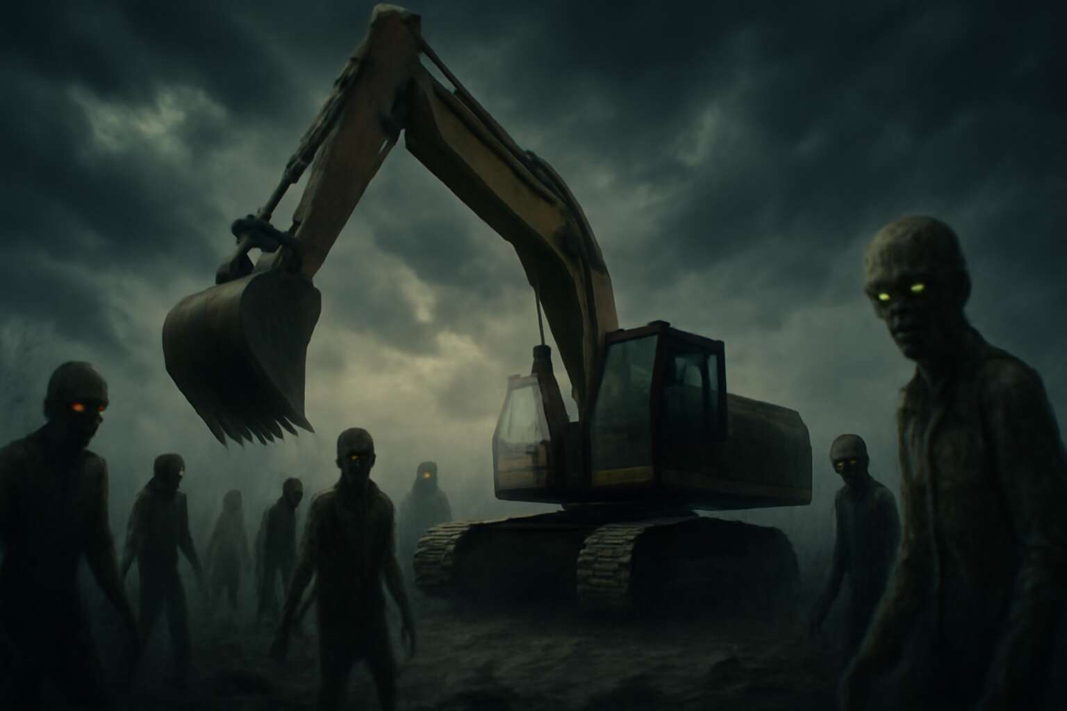 excavator zombie weakness