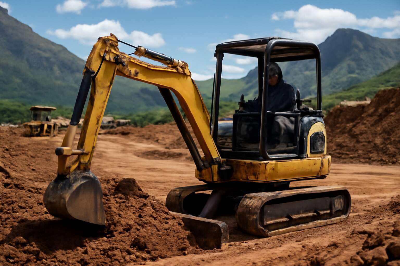 used mini excavator for sale south africa