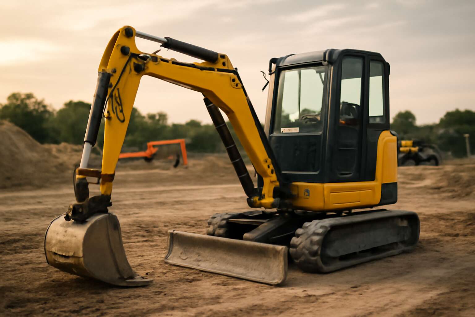 how much is a used mini excavator