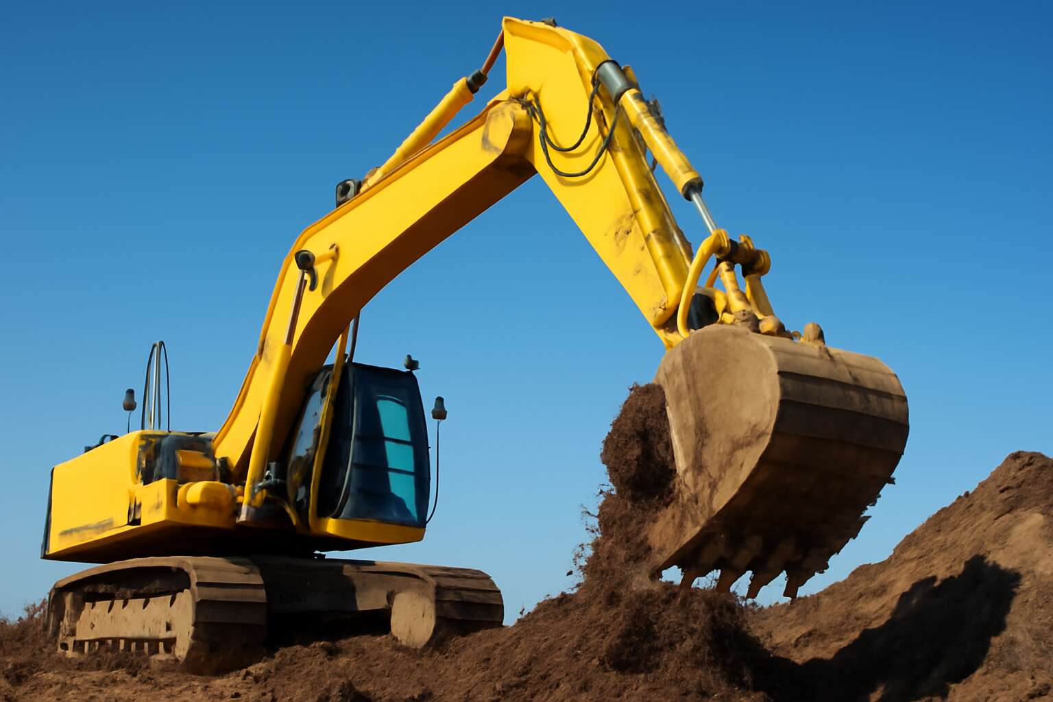 is excavator a machine