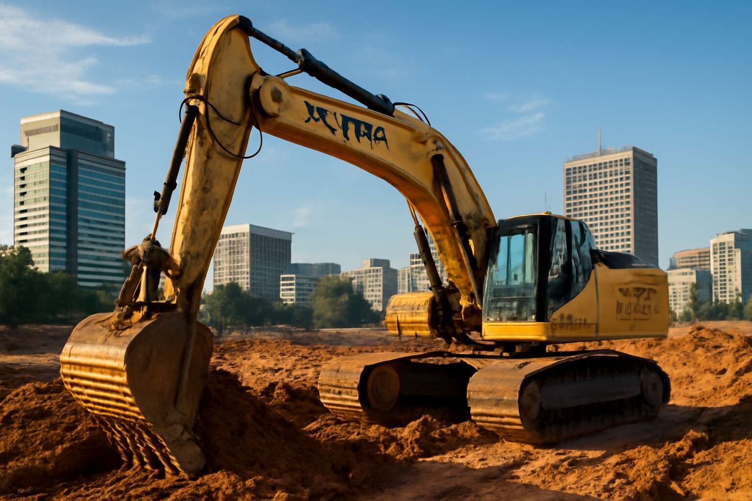 excavator for hire pretoria