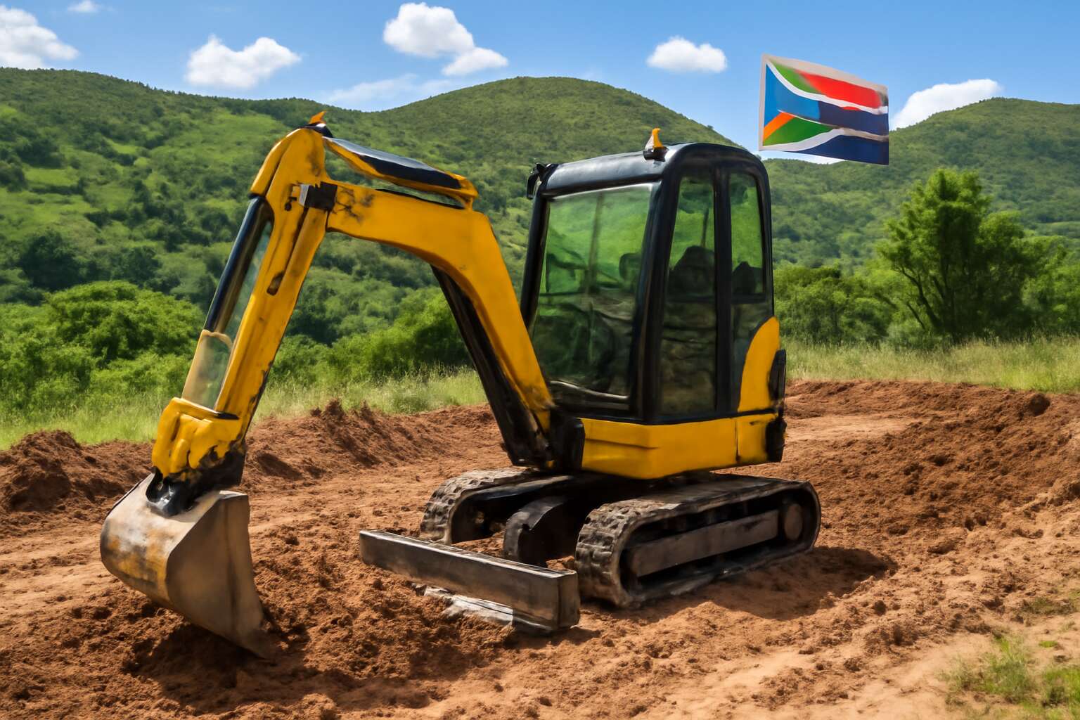 mini excavator for sale in south africa