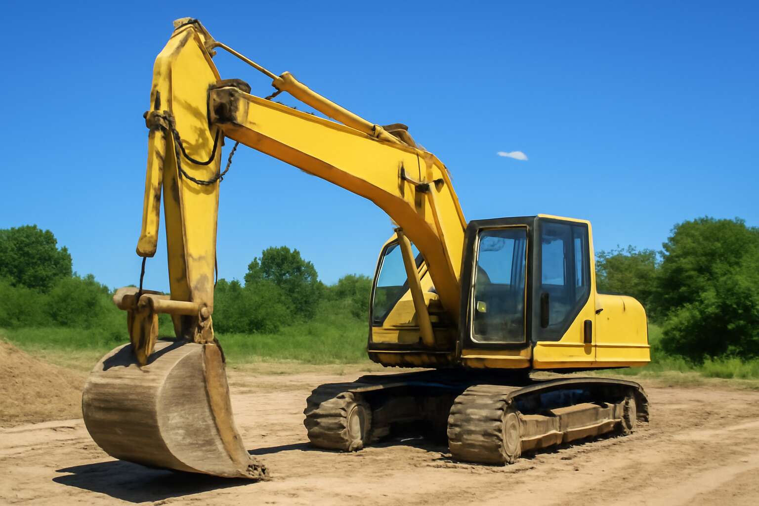used excavator for sale by owner