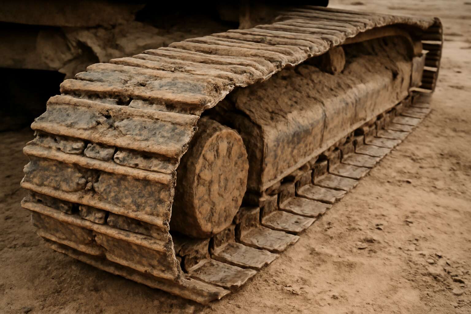 used excavator tracks