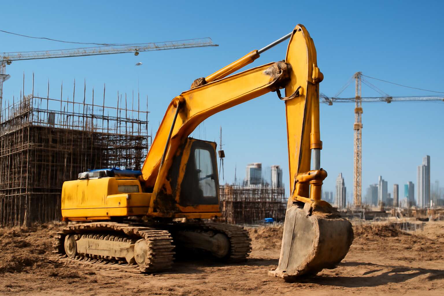 used excavator in china