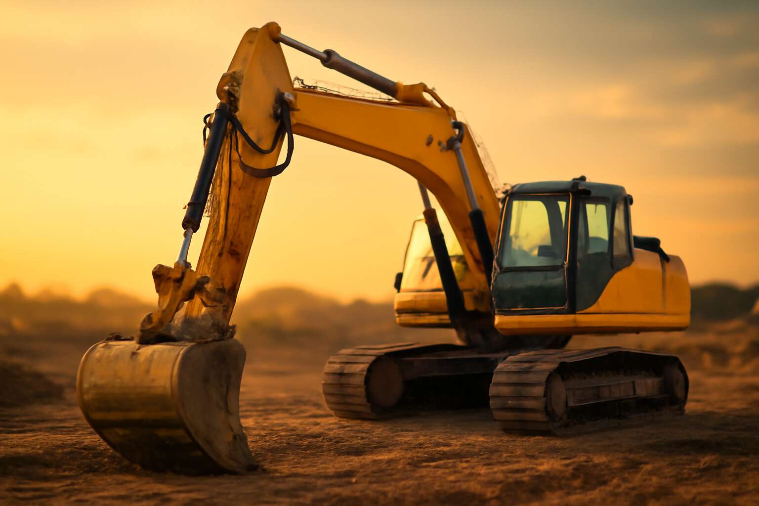excavator wallpaper