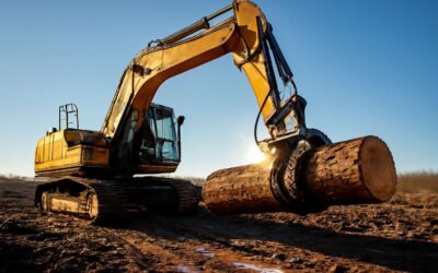 Crush Obstacles with excavator with thumb: Unmatched Power & Precision