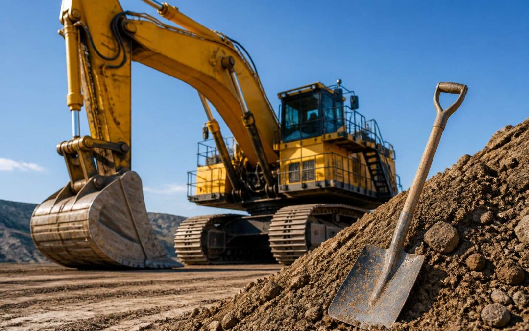 Excavator vs shovel: which machine wins for big digging jobs?
