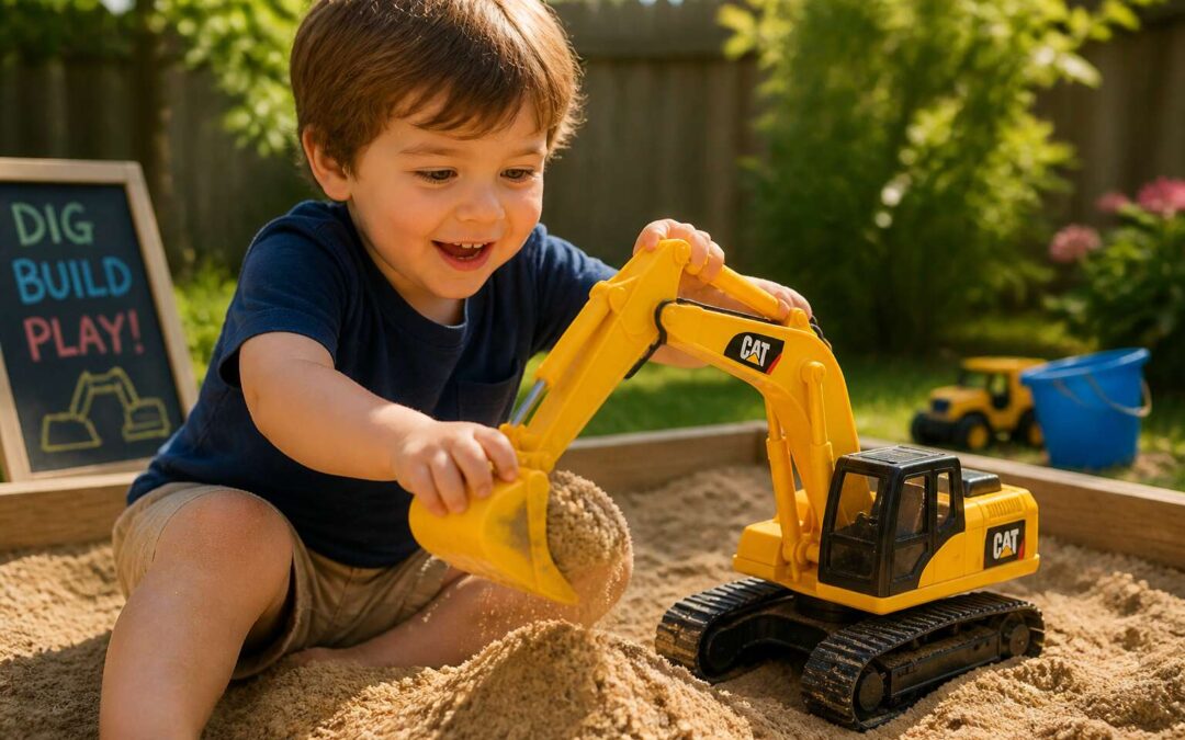 Excavator Toy for Kids: Dig, Build, and Learn.