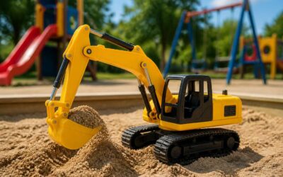 Find the best excavator toy for kids who love construction.